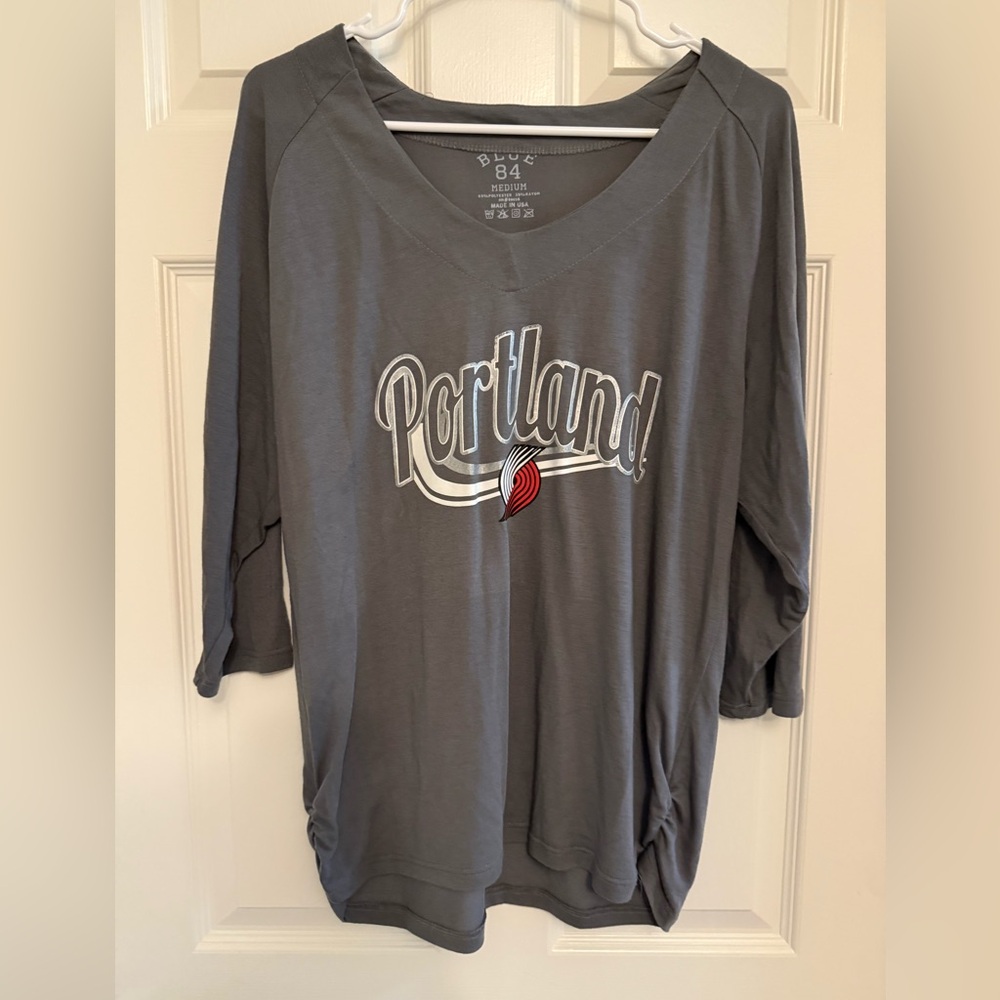 Blue 84 Gray Medium Long Sleeve Portland Blazer’s Shirt